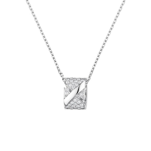 [Legend]LIENS EVIDENCE DIAMOND PAVED NECKLACE