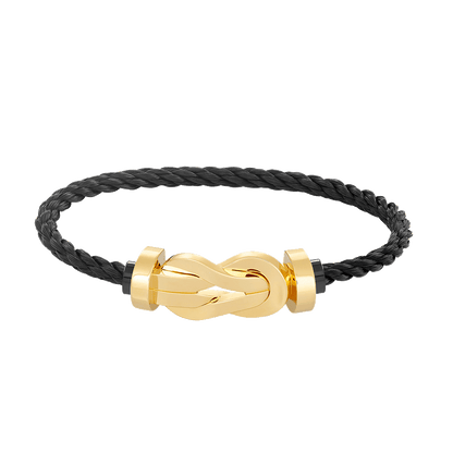 [Legend]LARGE 8-FIGURE BUCKLE BRACELET - GOLD