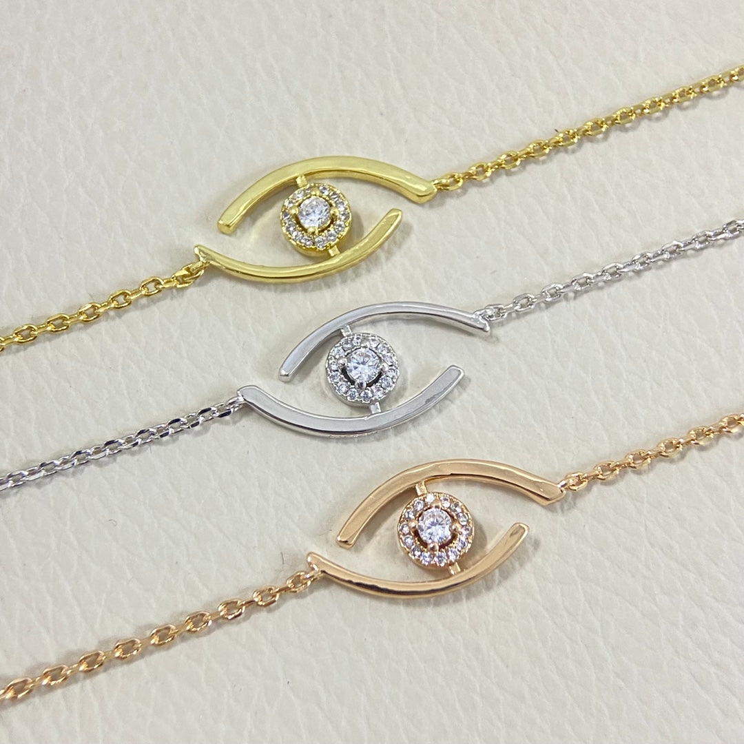 [Legend]LUCKY EYE PAVÉ-SET DIAMOND BRACELET