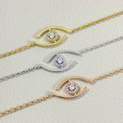 [Legend]LUCKY EYE PAVÉ-SET DIAMOND BRACELET