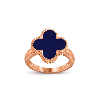 [Legend]LUCKY CLOVER VINTAGE ROSE GOLD RING COLLECTION