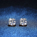 [Legend]FOUR-PRONG MOISSANITE EARRINGS