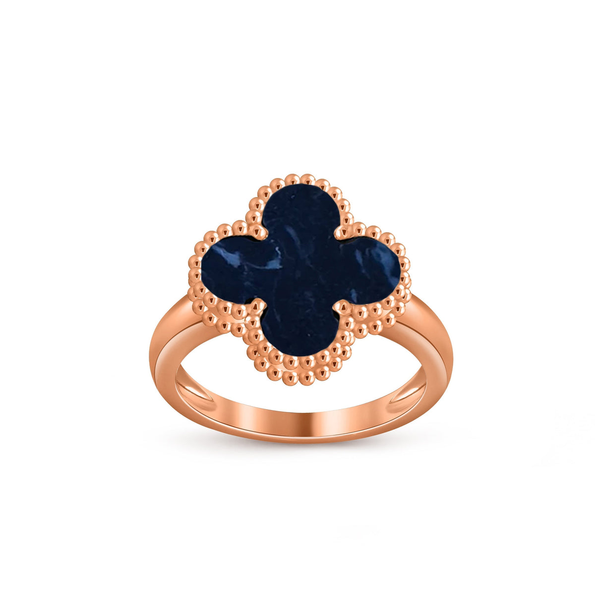 [Legend]LUCKY CLOVER VINTAGE ROSE GOLD RING COLLECTION