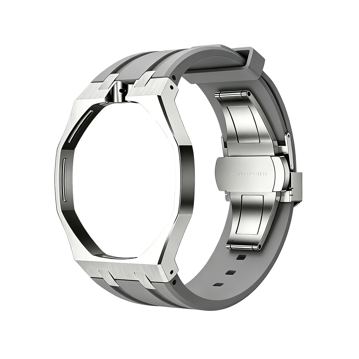 [Legend]OAK POP GRAY STEEL SILICONE STRAP