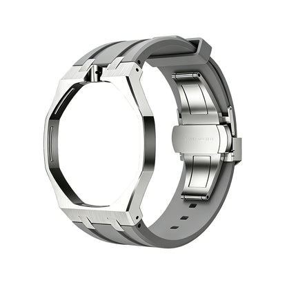 [Legend]OAK POP GRAY STEEL SILICONE STRAP