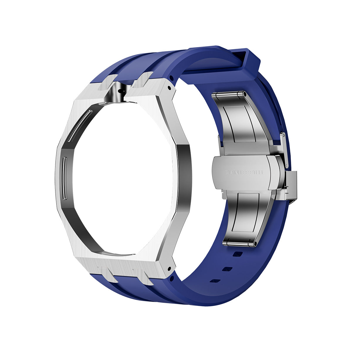 [Legend]OAK POP DARK BLUE STEEL SILICONE STRAP