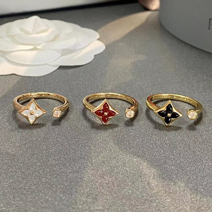 [Legend]STAR 1 DIAMOND OPEN RING