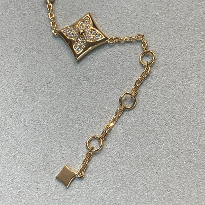 [Legend]STAR AND SUN 4 MOTIFS GOLD DIAMONDS BRACELET