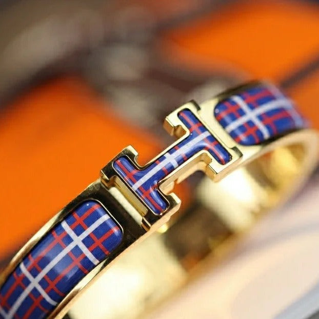 [Legend]H TARTAN BRACELET 12MM