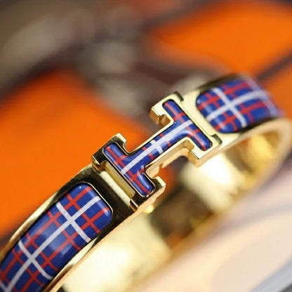 [Legend]H TARTAN BRACELET 12MM