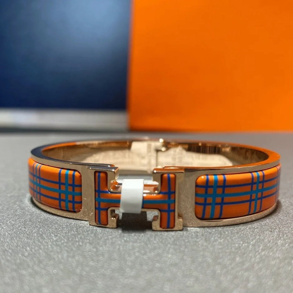 [Legend]H TARTAN BRACELET 12MM
