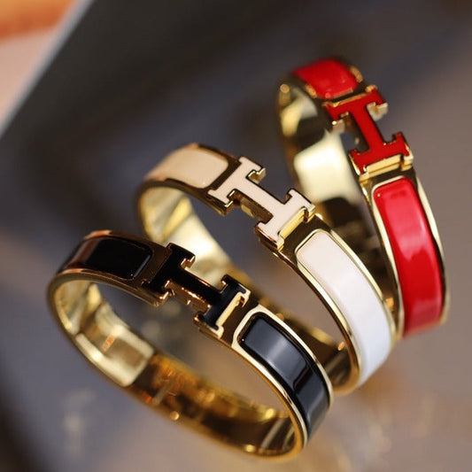 [Legend]H BRACELET 12MM GOLD