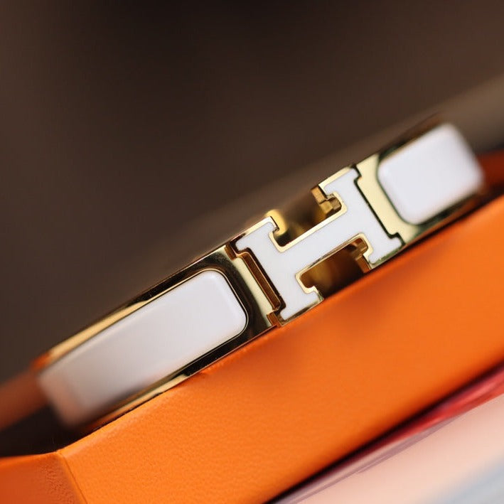 [Legend]H BRACELET 12MM GOLD