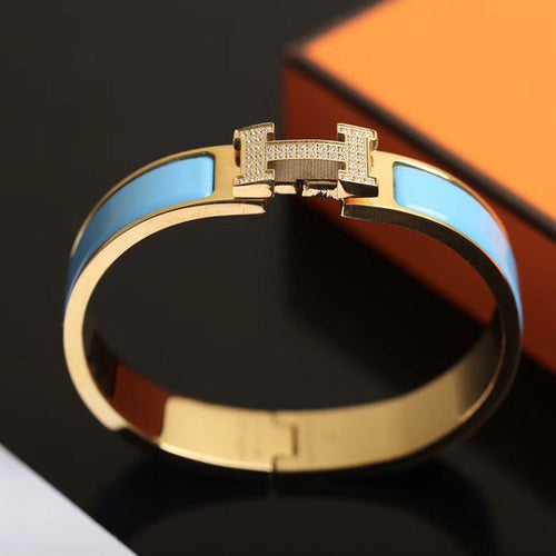 [Legend]H CLOUD BLUE BRACELET GOLD DIAMOND