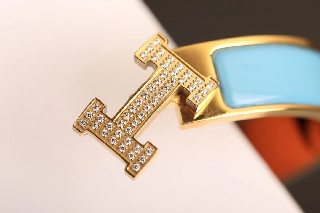[Legend]H CLOUD BLUE BRACELET GOLD DIAMOND
