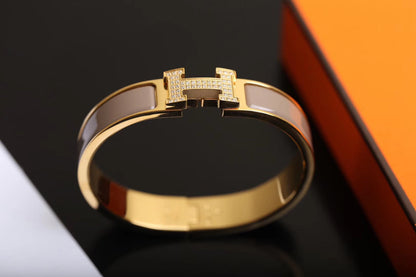 [Legend]H BRACELET GOLD DIAMOND