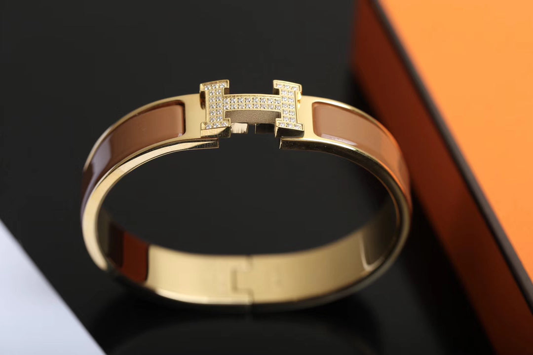 [Legend]H BRACELET GOLD DIAMOND