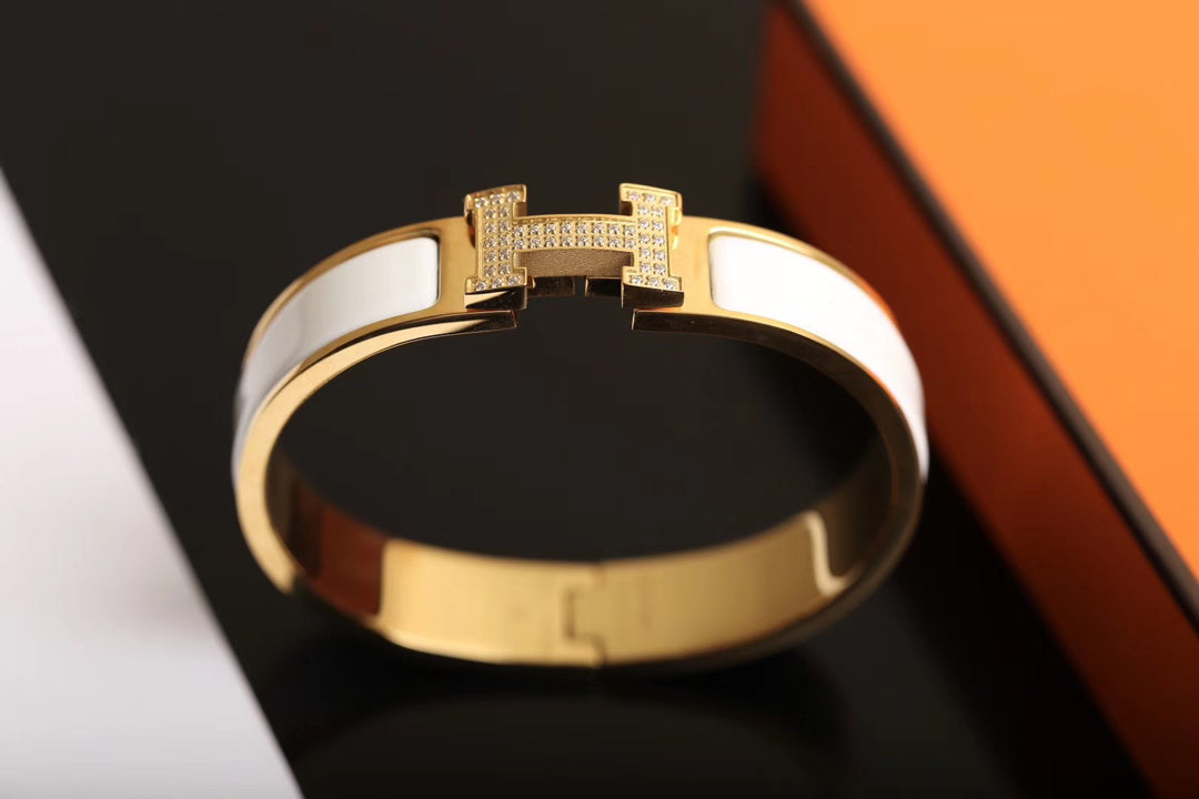 [Legend]H BRACELET GOLD DIAMOND