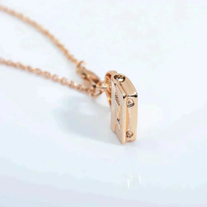 [Legend]AMULETTE PEDANT ROSE GOLD NECKLACE