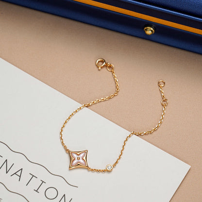 [Legend]STAR 1 DIAMOND ROSE GOLD BRACELET
