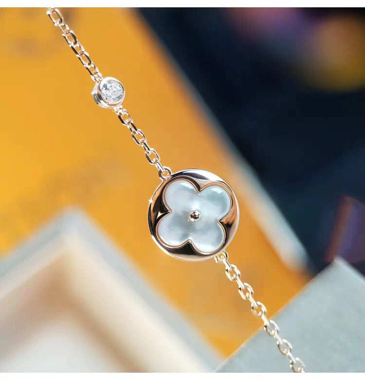 [Legend]SUN MOP GOLD 1 DIAMOND NECKLACE
