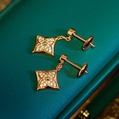 [Legend]STAR DIAMONDS EARRINGS GOLD