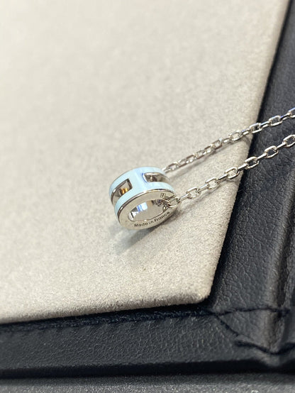 [Legend]POP H LIGHT BLUE NECKLACE