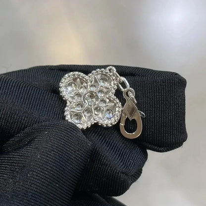 [Legend]LUCKY CLOVER 5-MOTIF BRACELET - FULL-DIAMOND