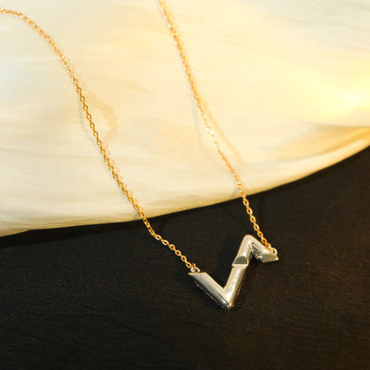 [Legend]VOLT SILVER DIAMOND PEDANT NECKLACE
