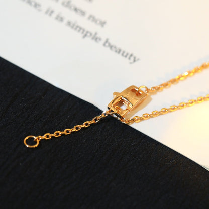 [Legend]STAR AND SUN DIAMOND ROSE GOLD NECKLACE