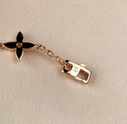 [Legend]STAR AND SUN 7 MOTIFS GOLD BRACELET