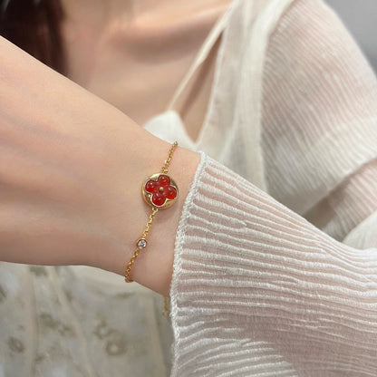 [Legend]SUN PEDANT CARNELIAN BRACELET