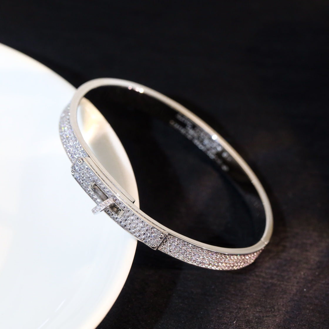 [Legend]KELLY BRACELET DIAMOND PAVED