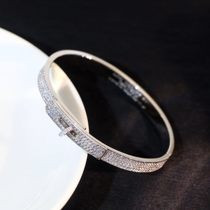 [Legend]KELLY BRACELET DIAMOND PAVED