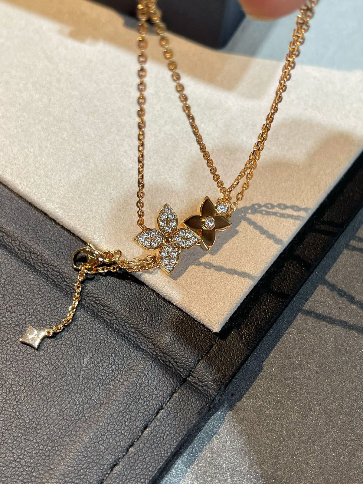 [Legend]STAR BLOSSOM NECKLACE ROSE GOLD DIAMONDS