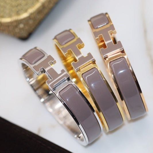 [Legend]H BRACELET 12MM BROWN