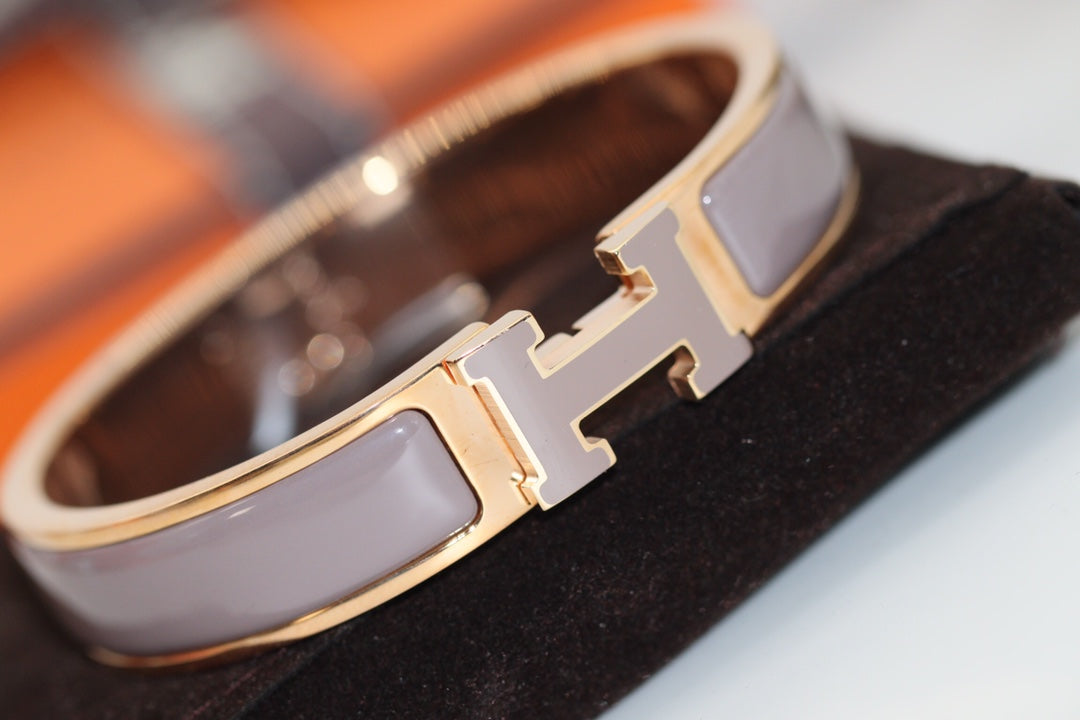 [Legend]H BRACELET 12MM BROWN