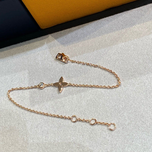 [Legend]STAR DIAMOND ROSE GOLD BRACELET