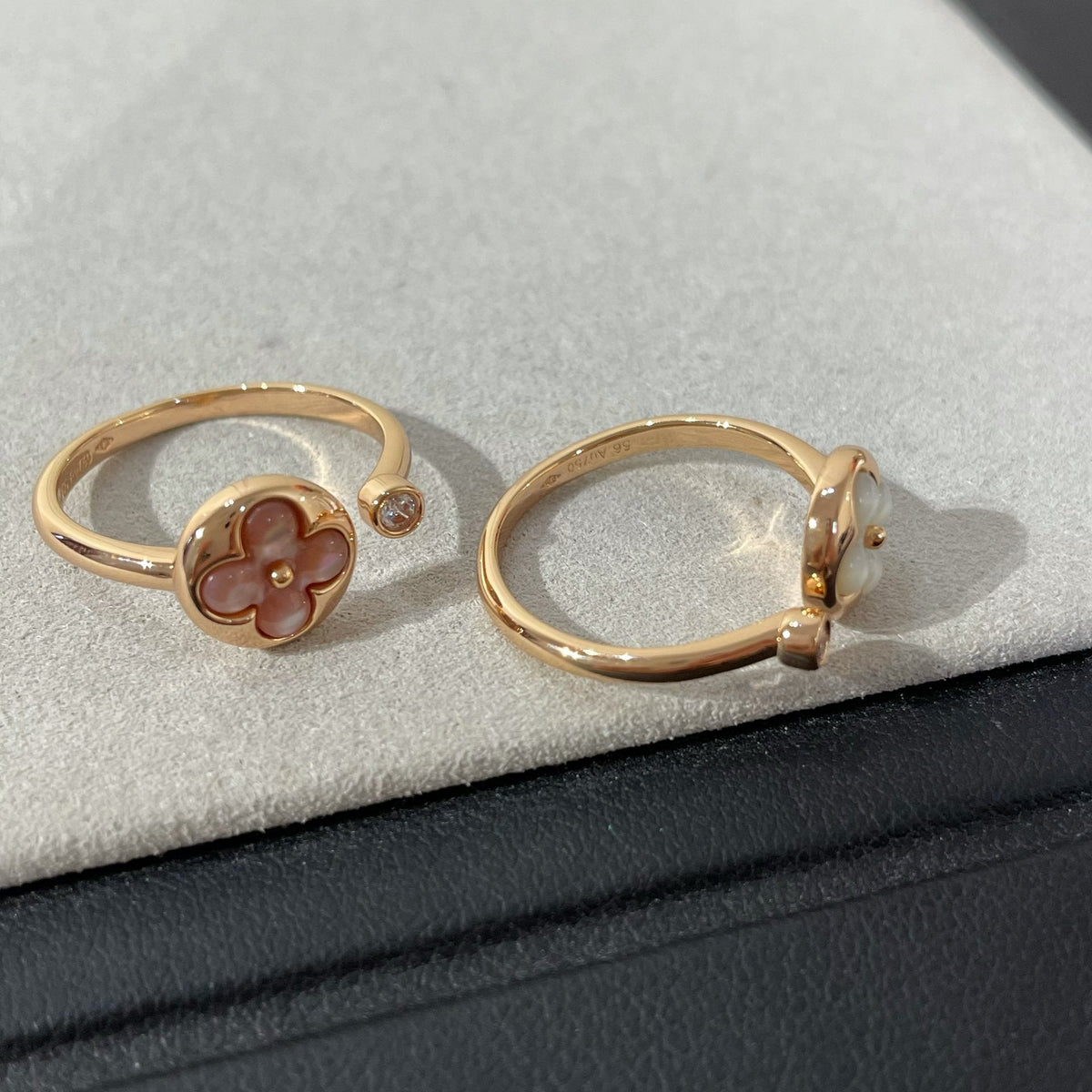 [Legend]SUN 1 DIAMOND PINK MOP RING