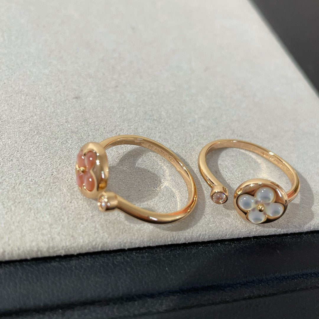 [Legend]SUN 1 DIAMOND PINK MOP RING