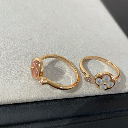 [Legend]SUN 1 DIAMOND PINK MOP RING