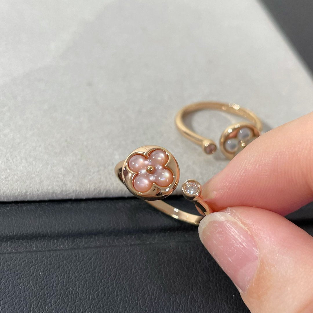 [Legend]SUN 1 DIAMOND PINK MOP RING