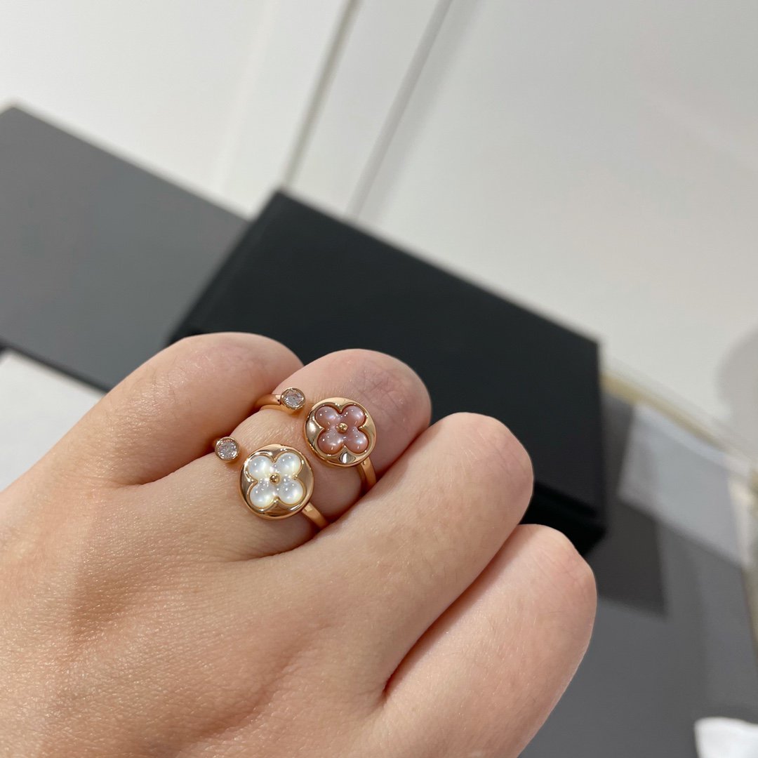 [Legend]SUN 1 DIAMOND PINK MOP RING