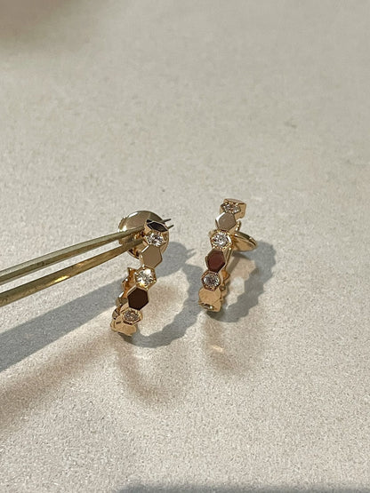 [Legend]Hollow Design Four-Leaf Clover Flower Shape Ring