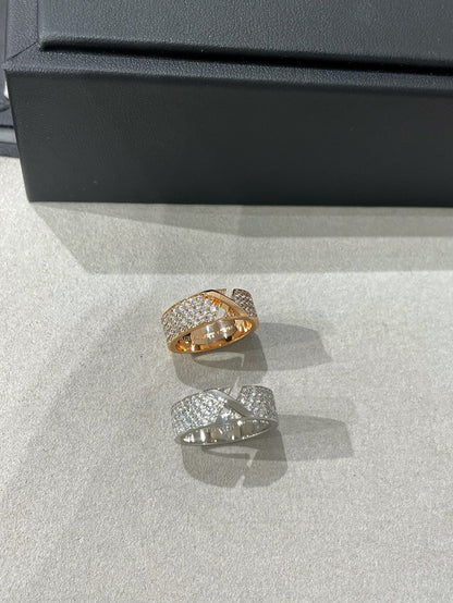 [Legend]LIENS EVIDENCE  DIAMOND PAVED RING