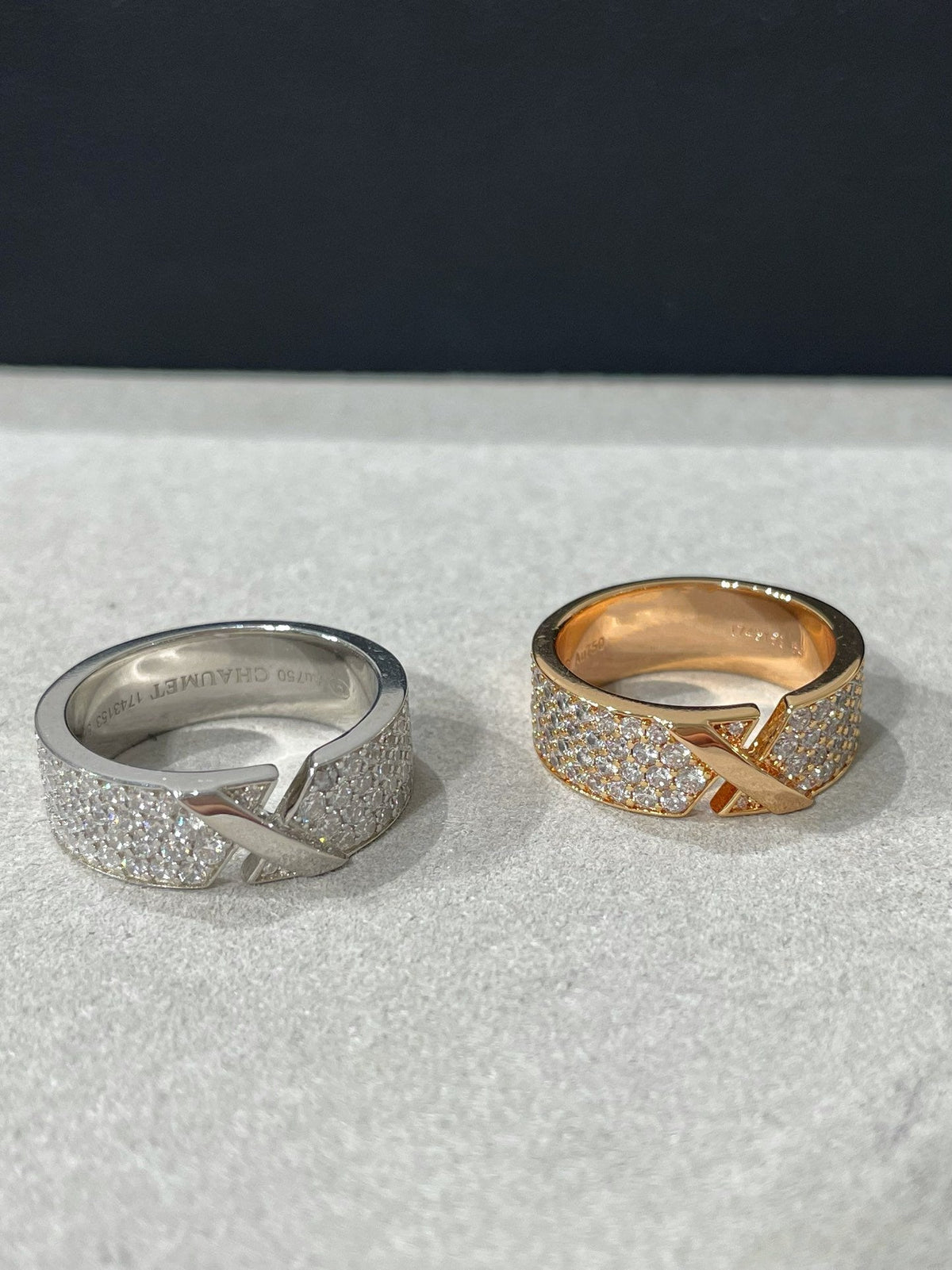 [Legend]LIENS EVIDENCE  DIAMOND PAVED RING