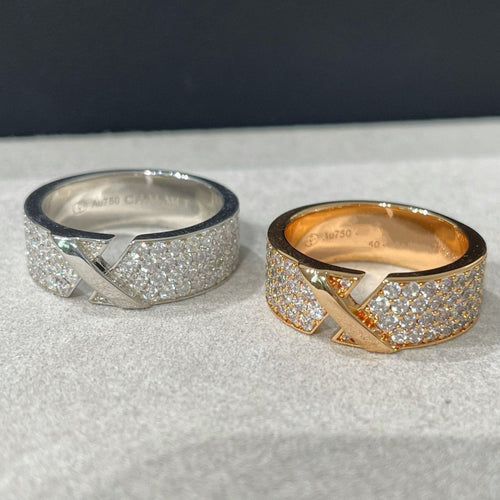 [Legend]LIENS EVIDENCE  DIAMOND PAVED RING