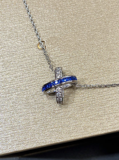 [Legend]LIENS DIAMOND SILVER NECKLACE