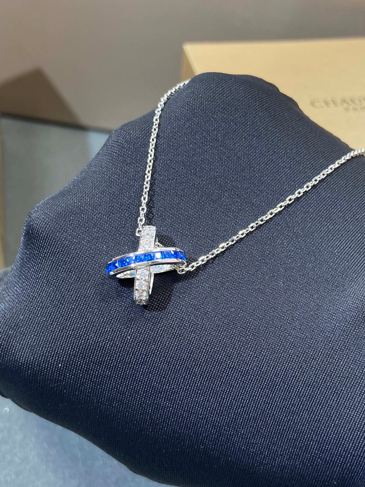 [Legend]LIENS DIAMOND SILVER NECKLACE