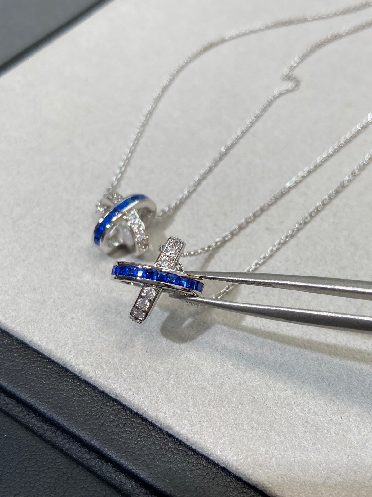 [Legend]LIENS DIAMOND SILVER NECKLACE